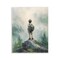 Stupell Industries Boy Adventurer Atop Mountain Wall Plaque, design by Arlington Prints
